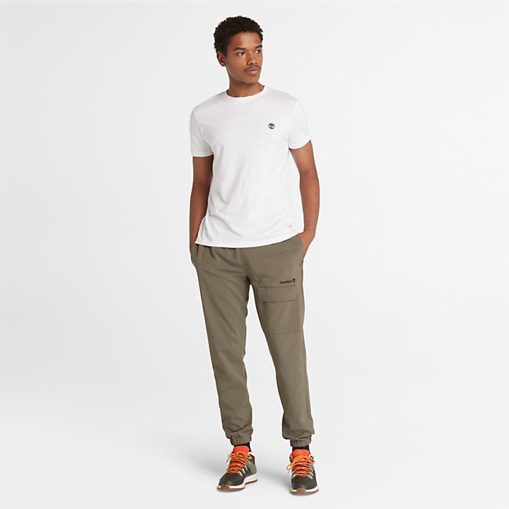 TIMBERLAND Dunstan River Short Sleeve Camiseta White: أبيض تيشيرت للرجال