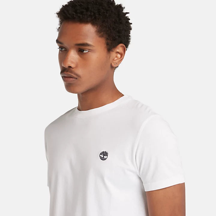 TIMBERLAND Dunstan River Short Sleeve Camiseta White: أبيض تيشيرت للرجال