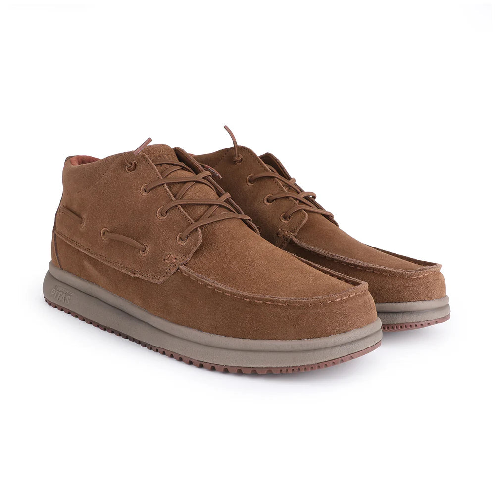 PITAS | MEN'S BOOTS | TIMOR SUEDE CAMEL | BROWN