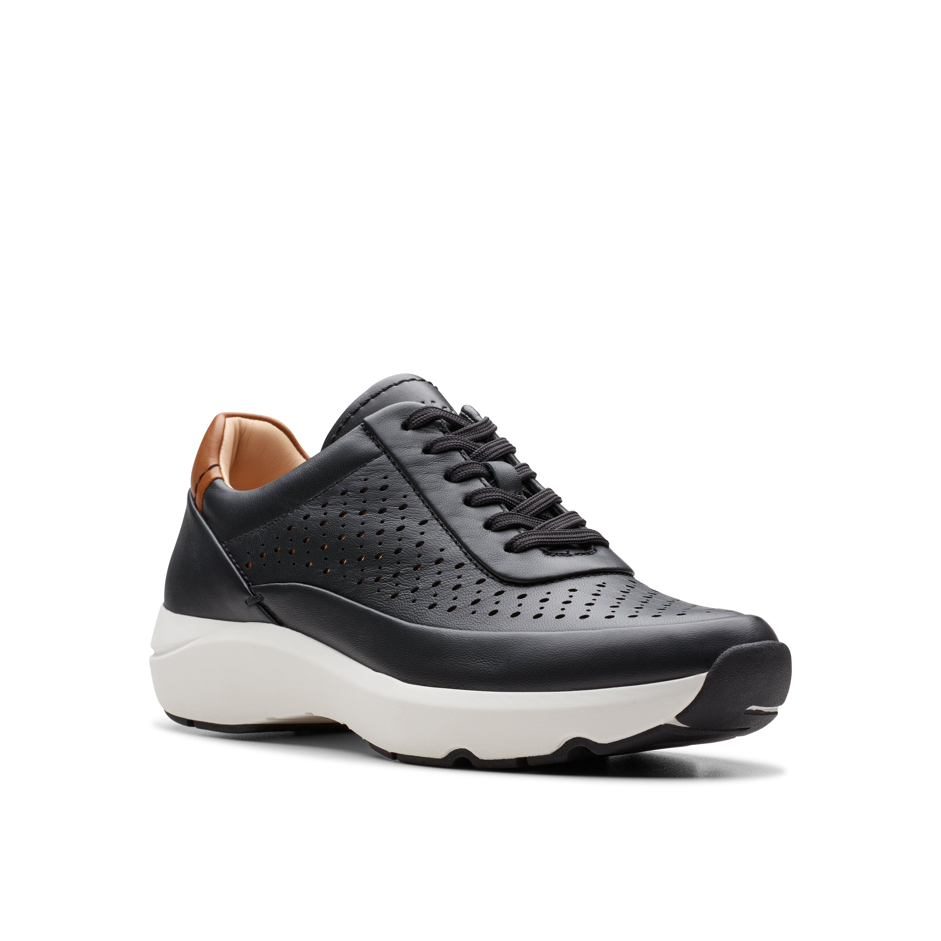 Clarks leather cheap sneakers