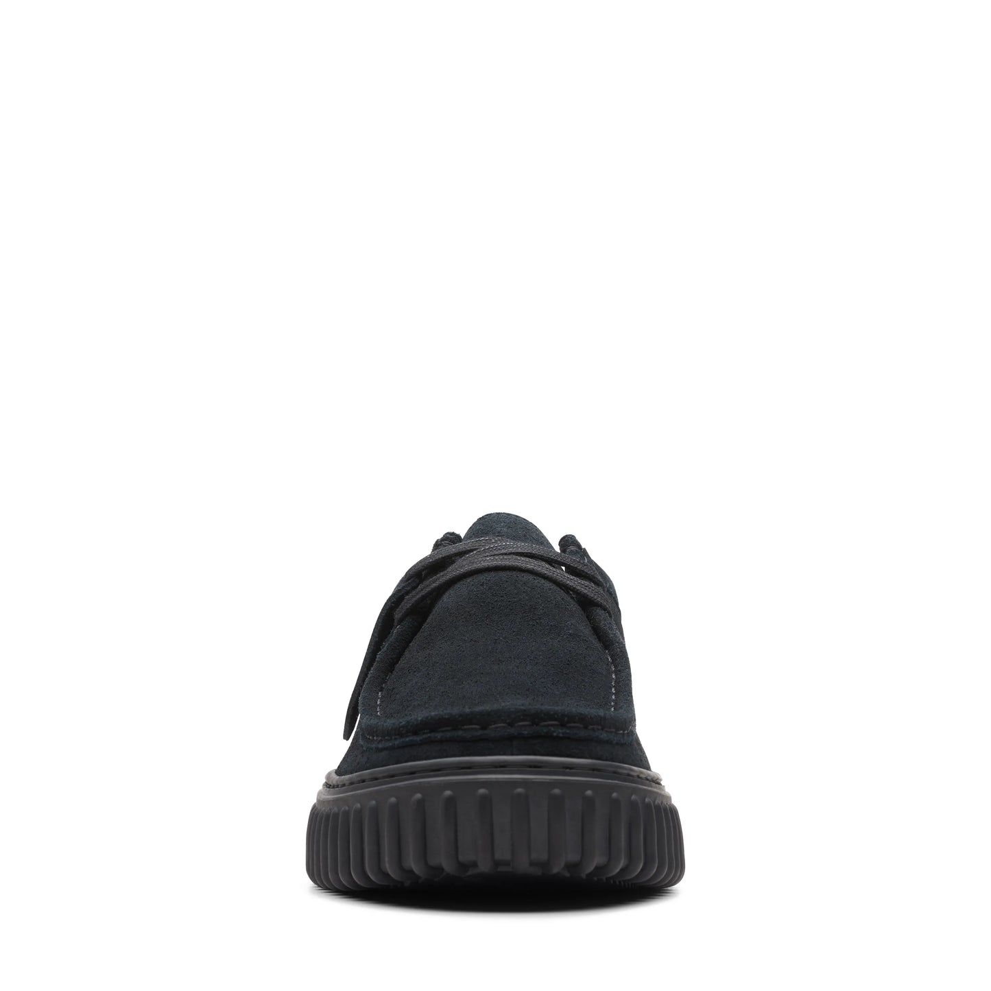 CLARKS | 남자 더비 신발 | TORHILL LO BLACK SUEDE | 검은색