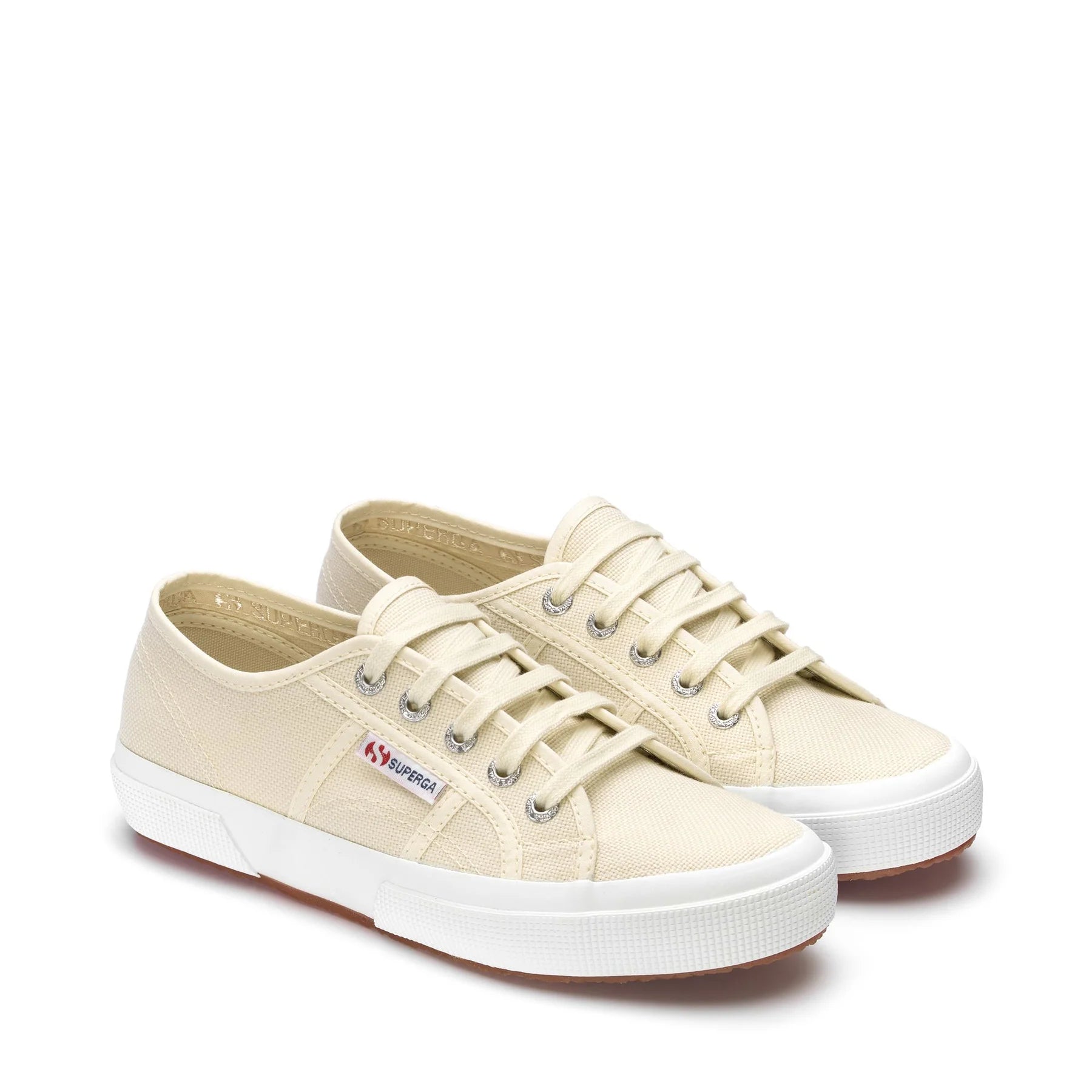 SUPERGA | КРОСІВКИ УНІСЕКС | 2750 COTU CLASSIC BEIGE GESSO | БЕЖЕВИЙ