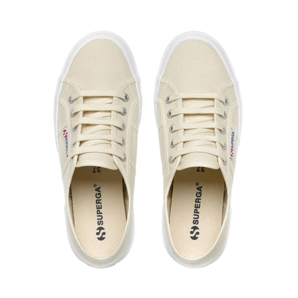 SUPERGA | КРОСІВКИ УНІСЕКС | 2750 COTU CLASSIC BEIGE GESSO | БЕЖЕВИЙ