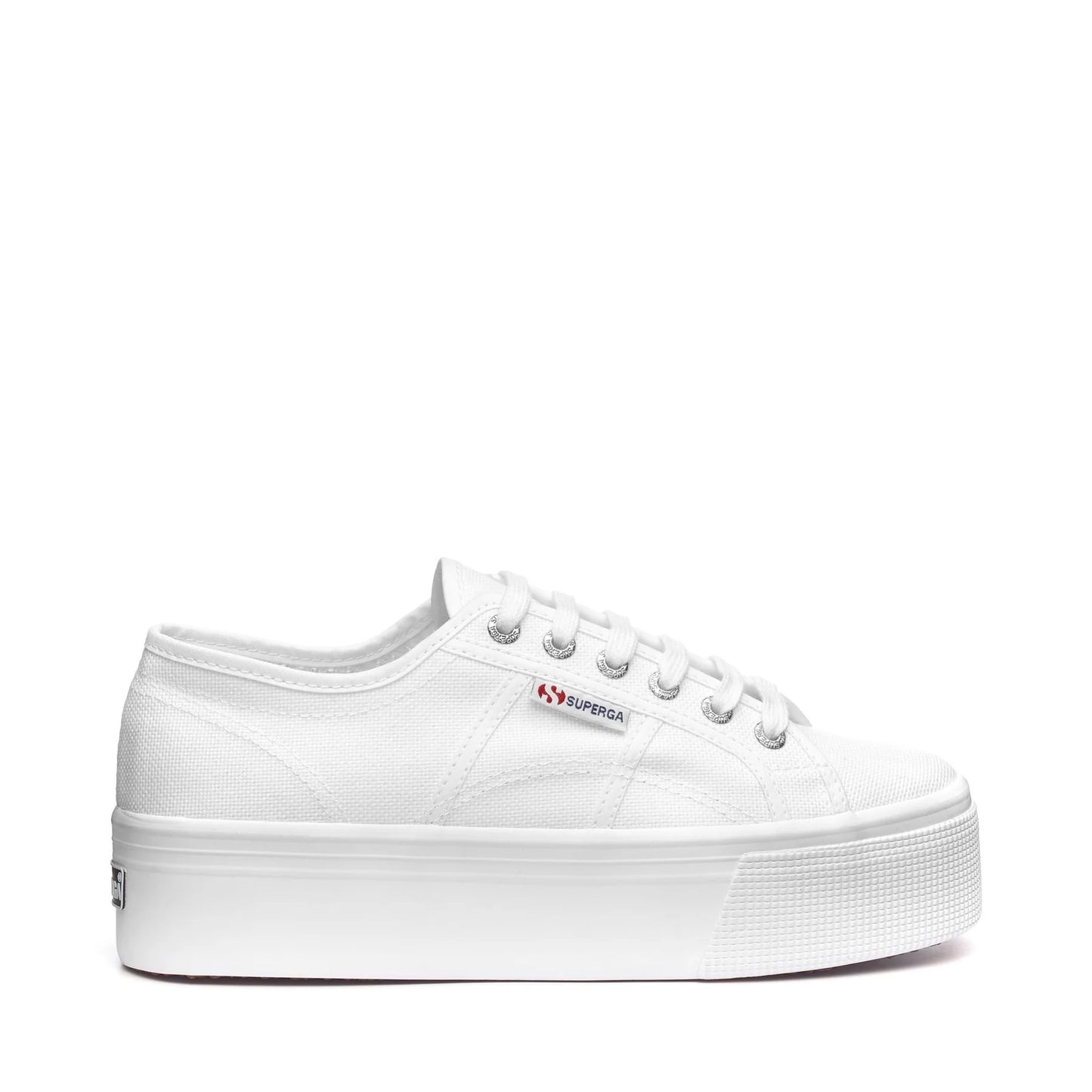 SUPERGA | 女性运动鞋 | 2790 PLATFORM WHITE | 白色的