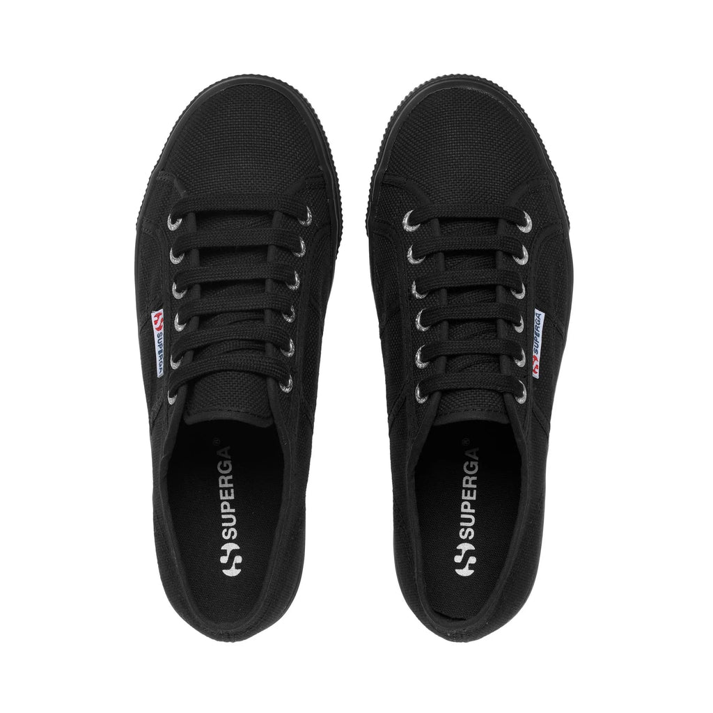 SUPERGA | SNEAKERS | MUJER | 2790 PLATFORM FULL BLACK | NEGRO