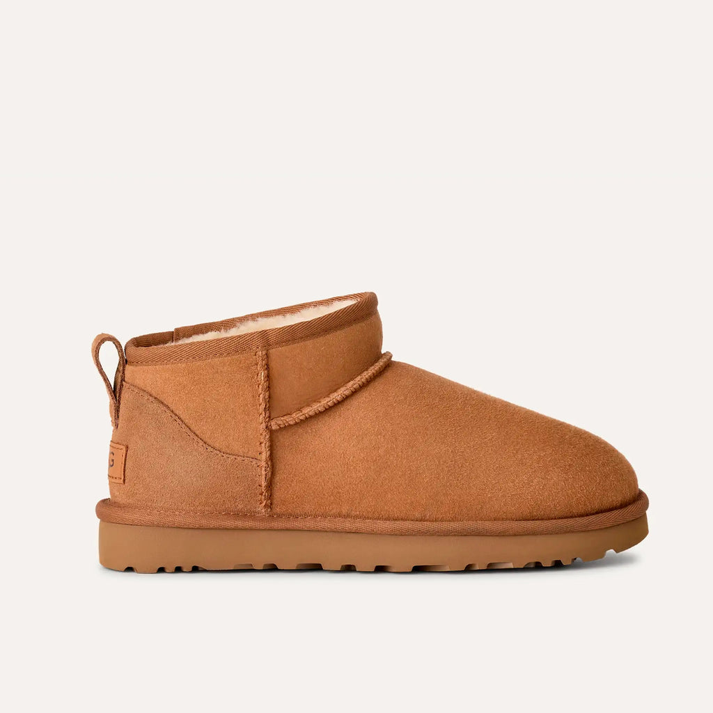 UGG W Classic Ultra MINI Chestnut: marró botes per a dona