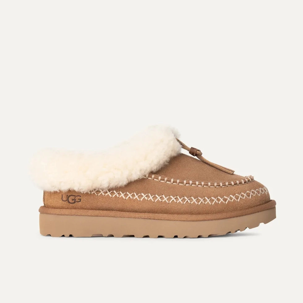 UGG | WOMEN'S CLOGS | TASMAN ALPINE CHESTNUT | BROWN