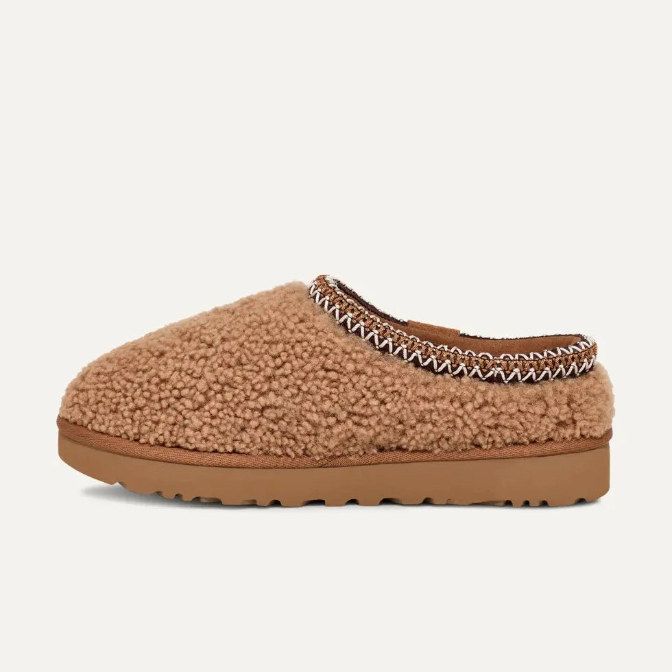 UGG | WOMEN'S CLOGS | TASMAN MAXI CURLY CHESTNUT | BROWN