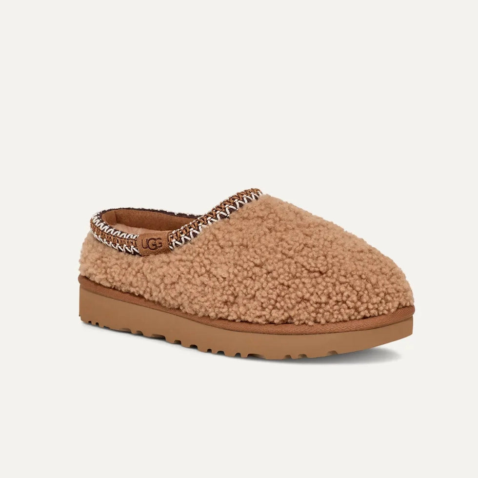 UGG | WOMEN'S CLOGS | TASMAN MAXI CURLY CHESTNUT | BROWN