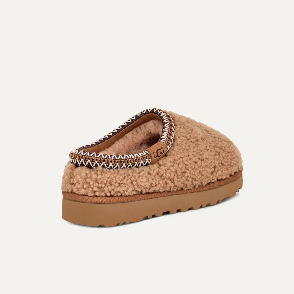 UGG | WOMEN'S CLOGS | TASMAN MAXI CURLY CHESTNUT | BROWN