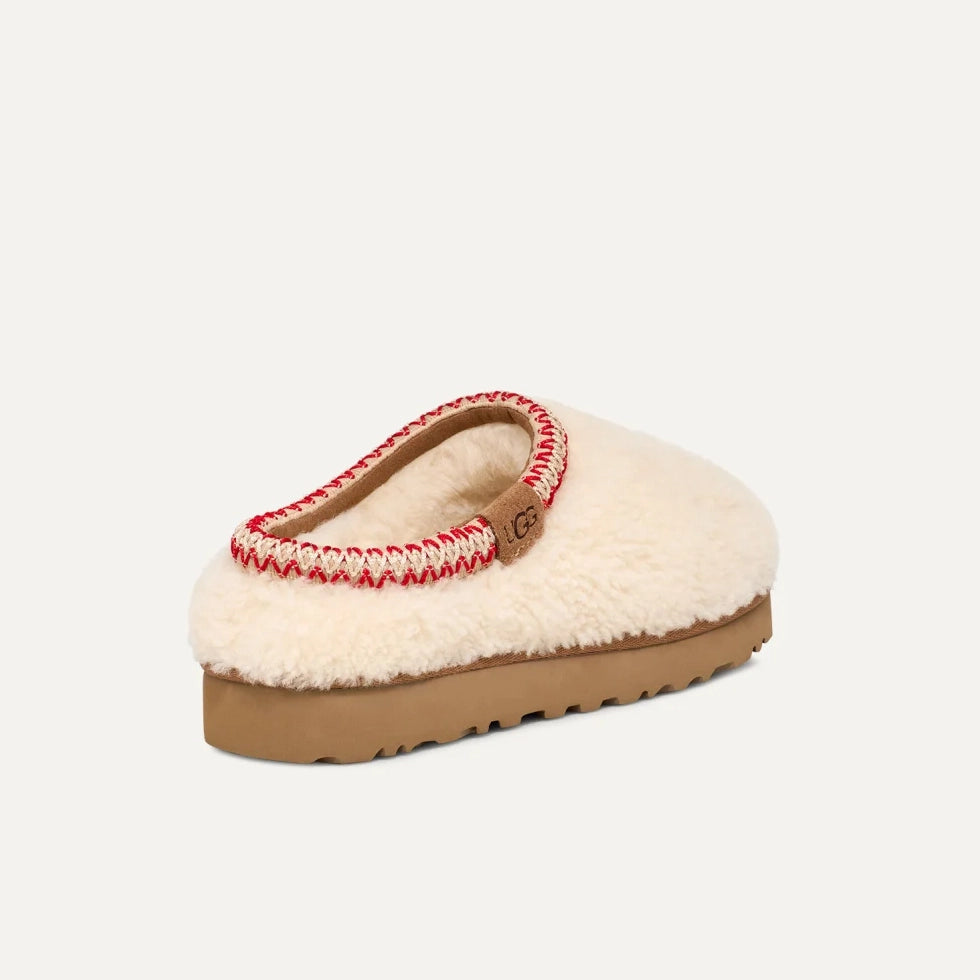 UGG | CLOGS | WOMEN'S | TASMAN MAXI CURLY NATURAL | BEIGE