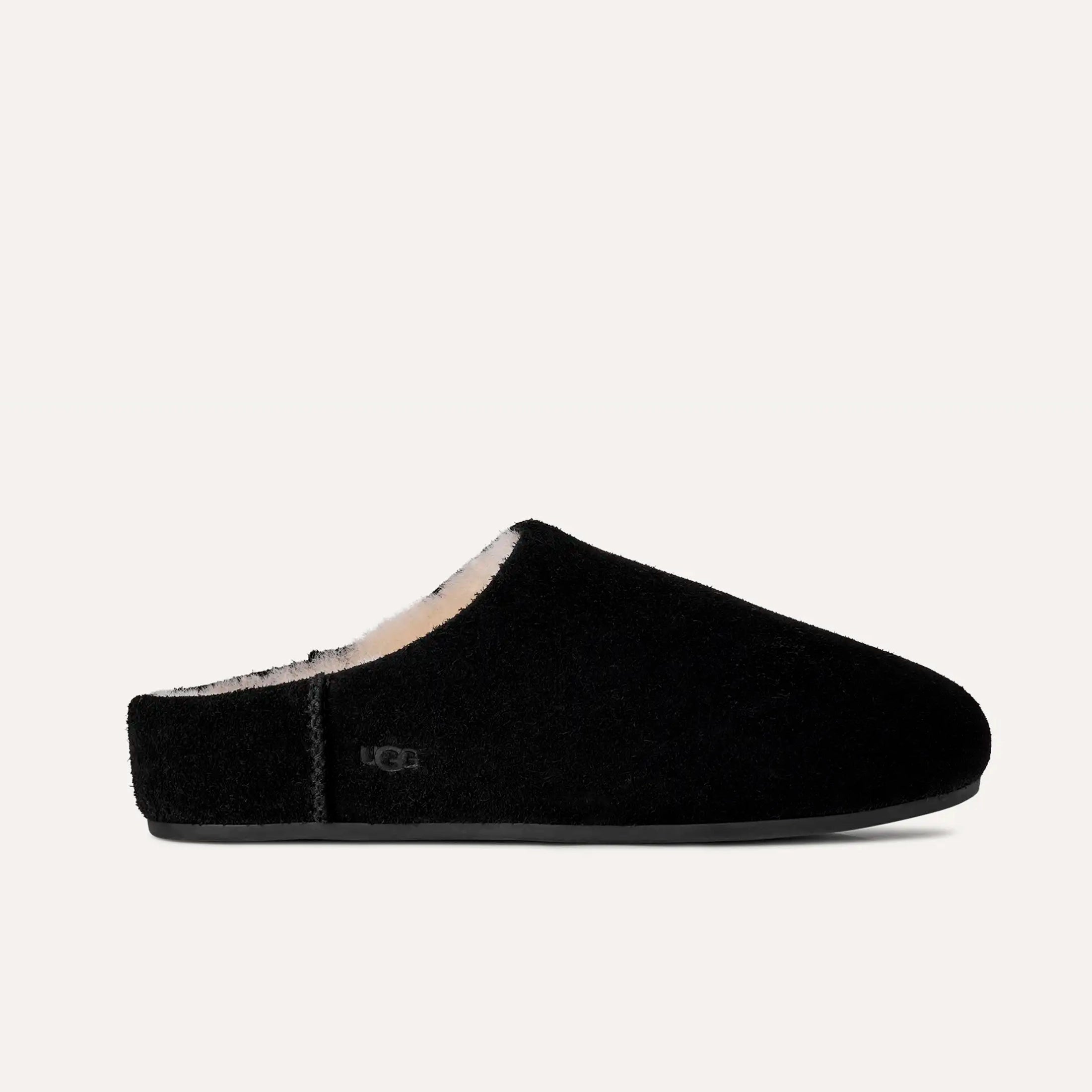 UGG W ELEA Slip-on Black: zwart klompen voor dames