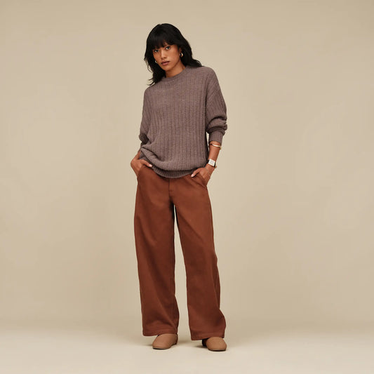 UGG | BOTAS | MUJER | W ELEA SLIP-ON CHESTNUT