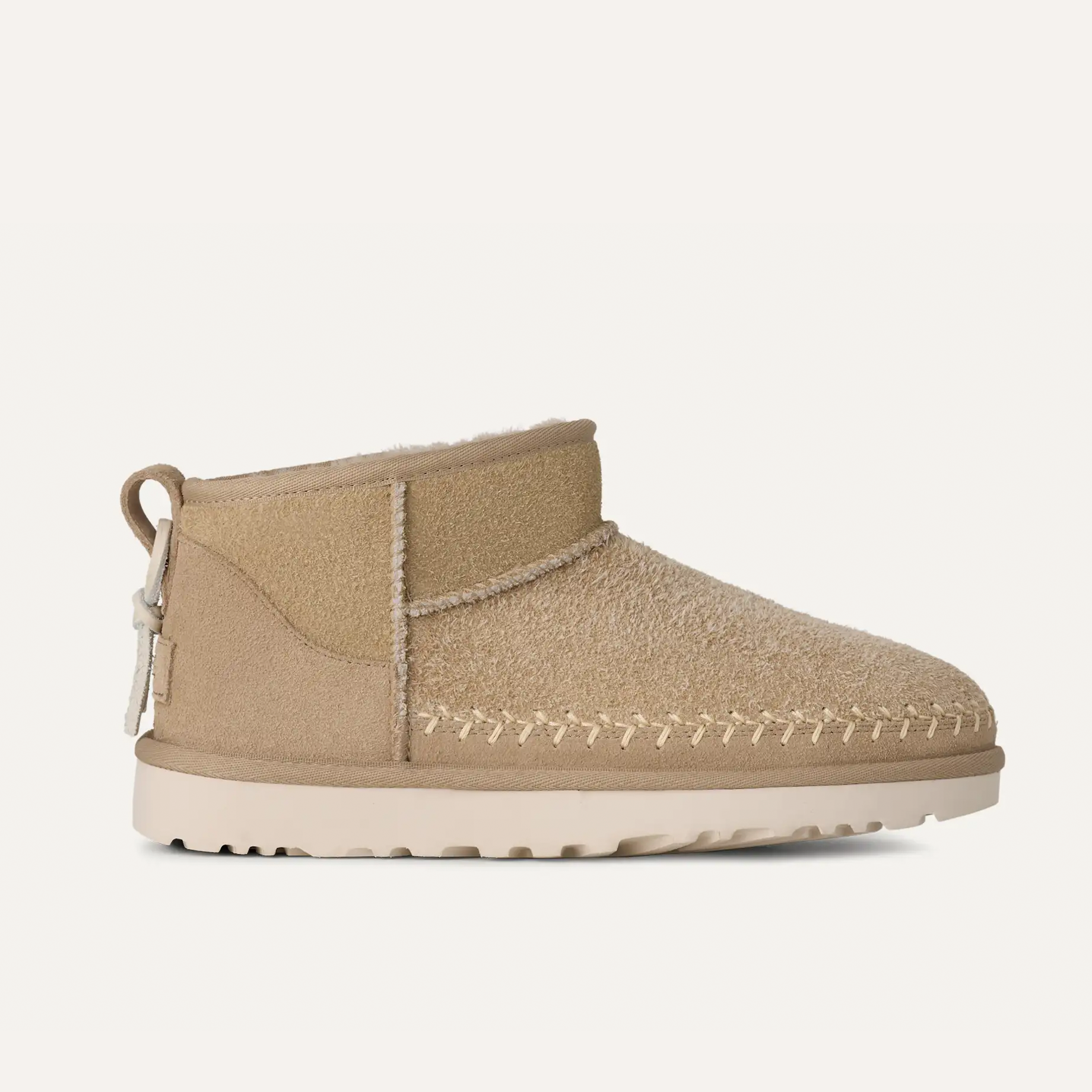 UGG | BOOTS | WOMAN | W CLASSIC ULTRA MINI BIARRITZ MUSTARD SEED | BEIGE