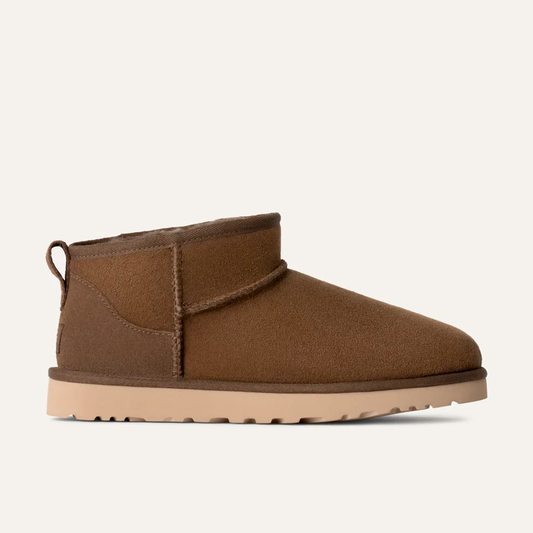 UGG | UNISEX BOOTS | CLASSIC ULTRA MINI HICKORY | BROWN