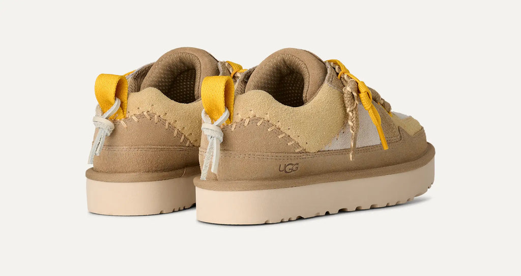 UGG W LOW Lowmel Biarritz Mustard SEED: beige sneakers til kvinder