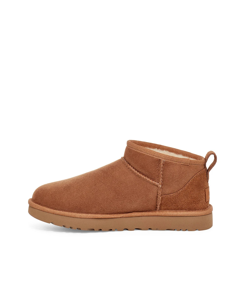 UGG | BOTAS | MUJER | W CLASSIC ULTRA MINI CHESTNUT | MARRÓN