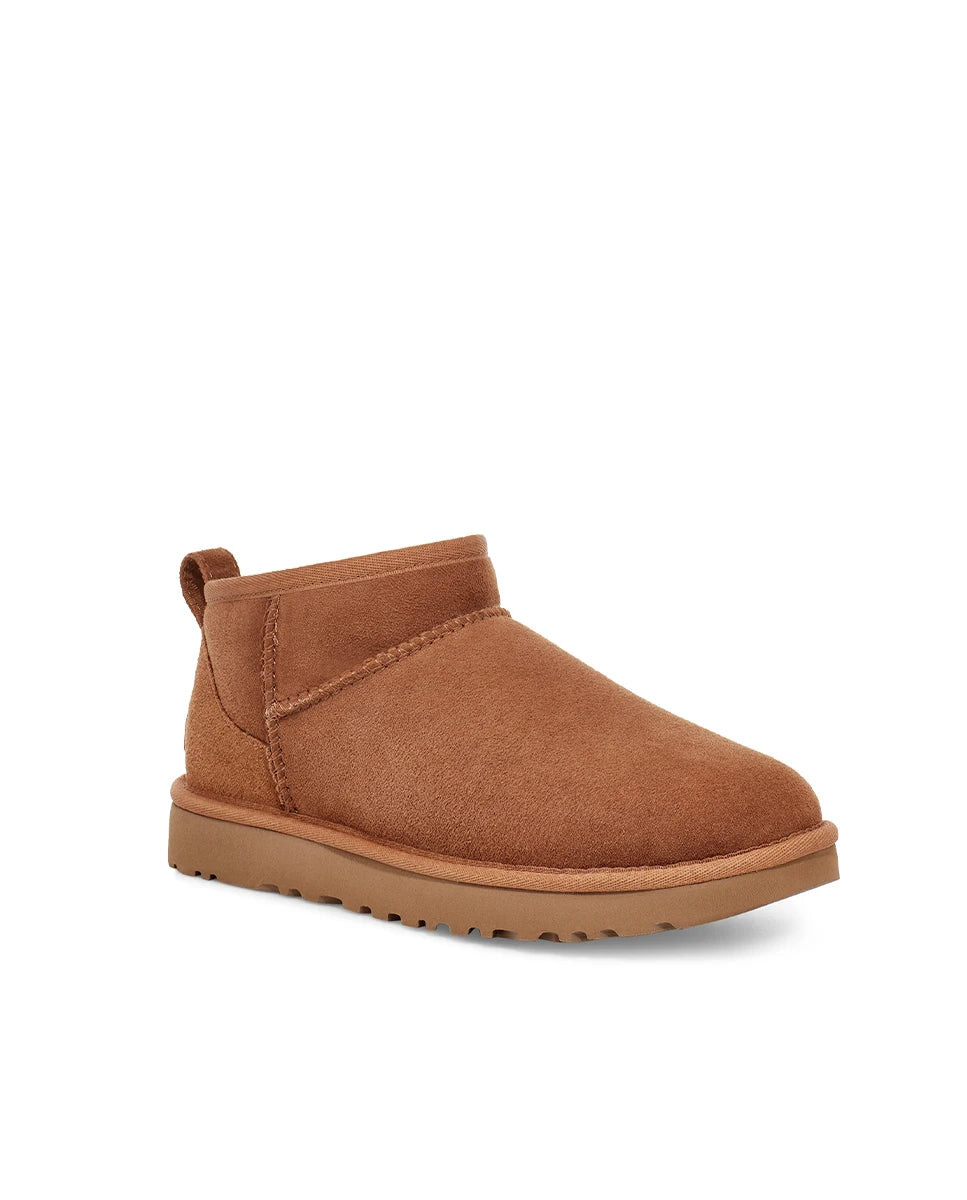 UGG | BOTAS | MUJER | W CLASSIC ULTRA MINI CHESTNUT | MARRÓN