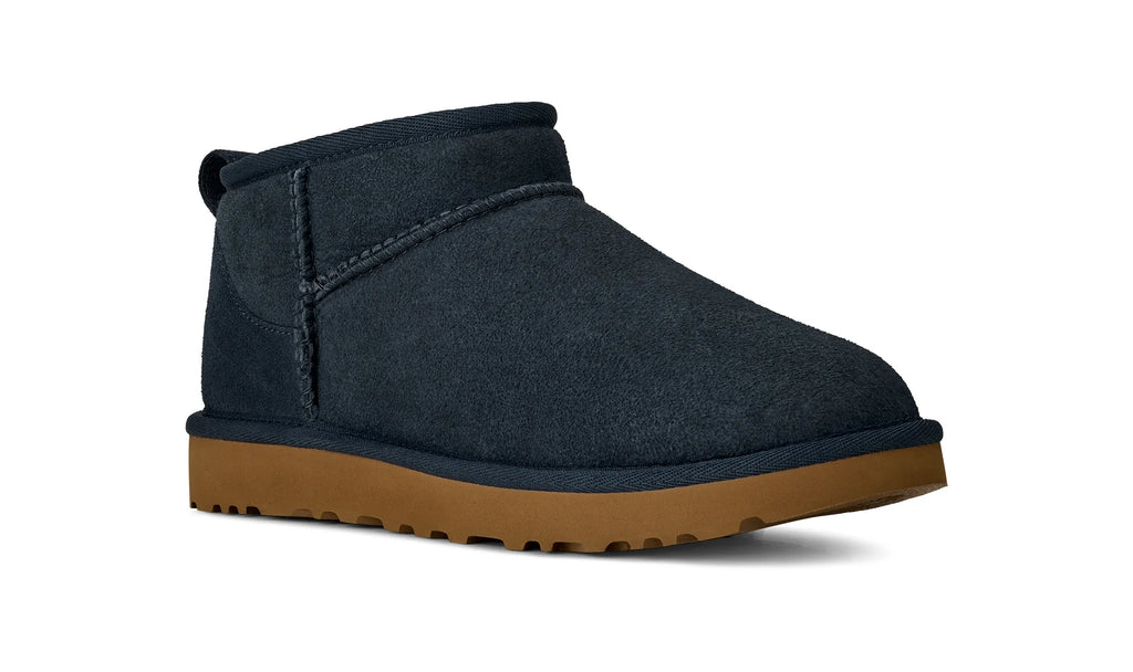 UGG W Classic Ultra MINI DARK Indigo: bleu bottes pour femme