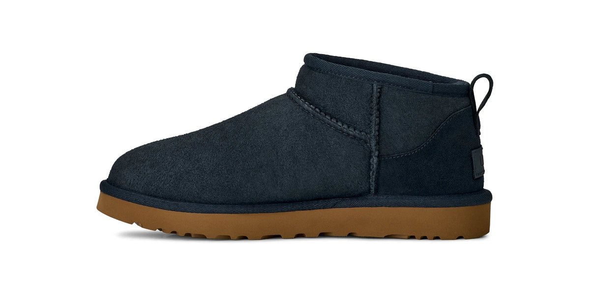 UGG W Classic Ultra MINI DARK Indigo: bleu bottes pour femme