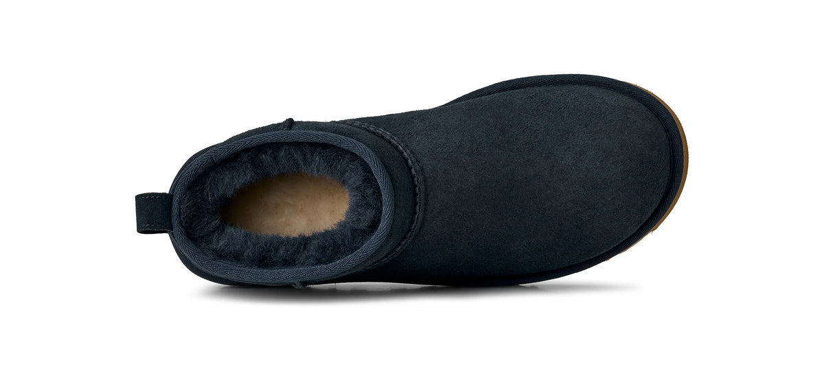 UGG W Classic Ultra MINI DARK Indigo: bleu bottes pour femme