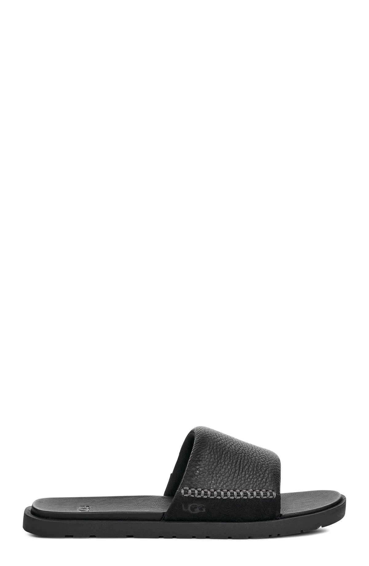 UGG M Seaside II Slide Black: sort sandaler til mænd