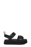 UGG W Goldenstar Villa Black: negre sandàlies per a dona