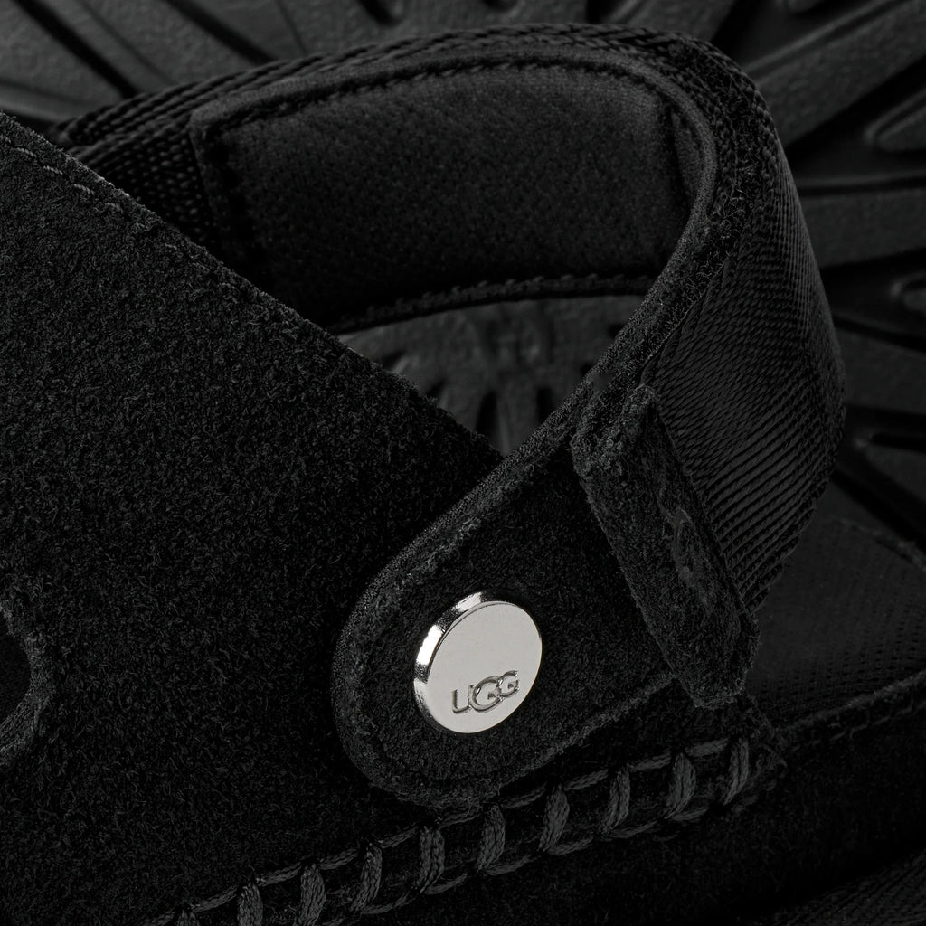 UGG W Goldenstar Glide Black: noir sandales pour femme