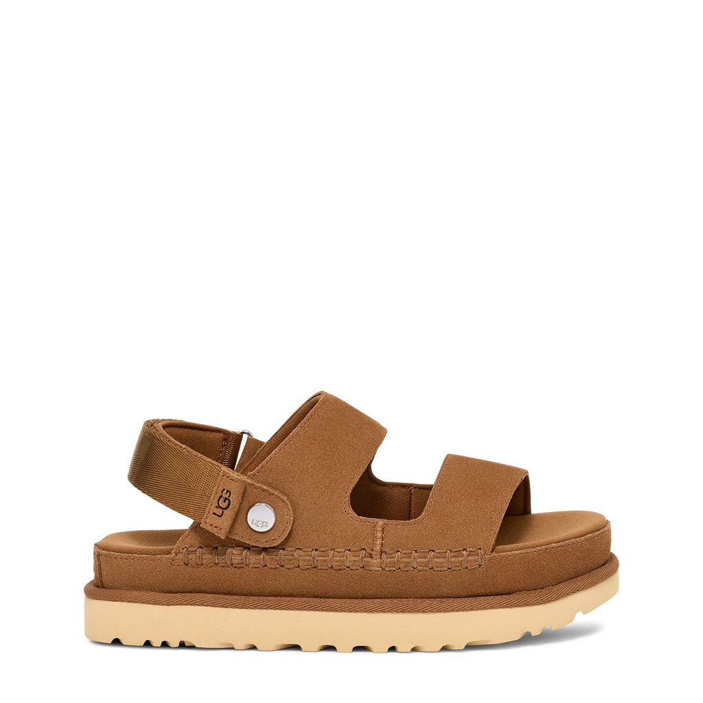 UGG W Goldenstar Glide Chestnut: marron sandales pour femme