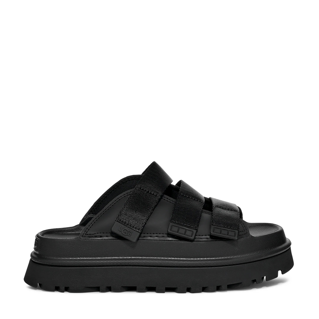 UGG W Goldenglow Slide Black: sort sandaler til kvinder