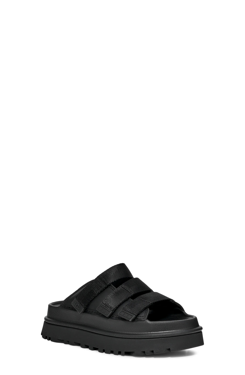 UGG W Goldenglow Slide Black: sort sandaler til kvinder