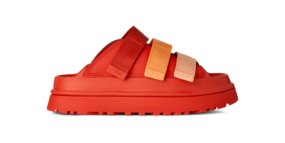 UGG W Goldenglow Slide RED Pepper Multi: rouge sandales pour femme