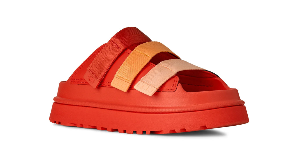 UGG W Goldenglow Slide RED Pepper Multi: rouge sandales pour femme