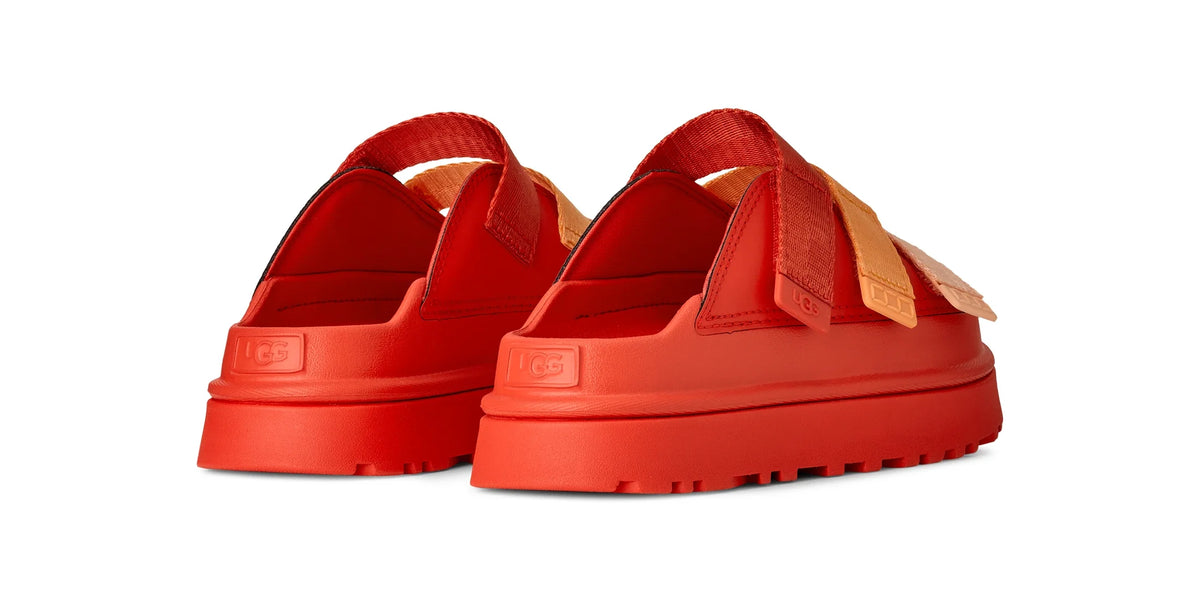 UGG W Goldenglow Slide RED Pepper Multi: rouge sandales pour femme