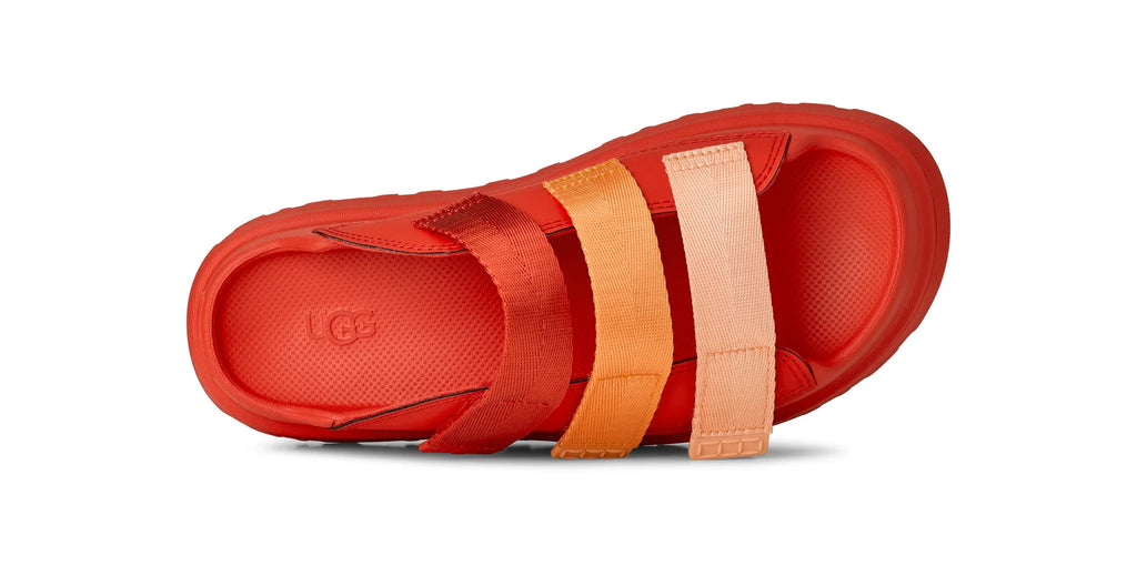 UGG W Goldenglow Slide RED Pepper Multi: rouge sandales pour femme