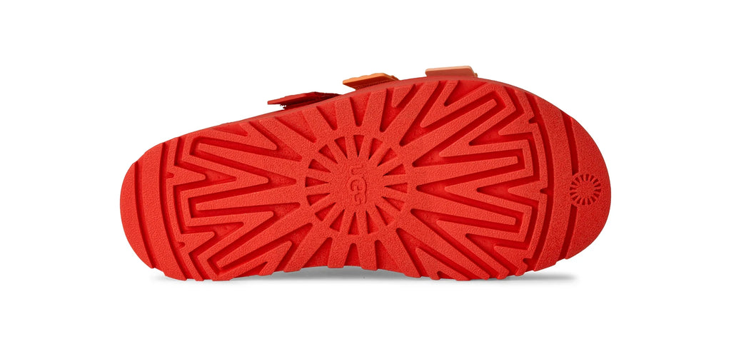 UGG W Goldenglow Slide RED Pepper Multi: rouge sandales pour femme
