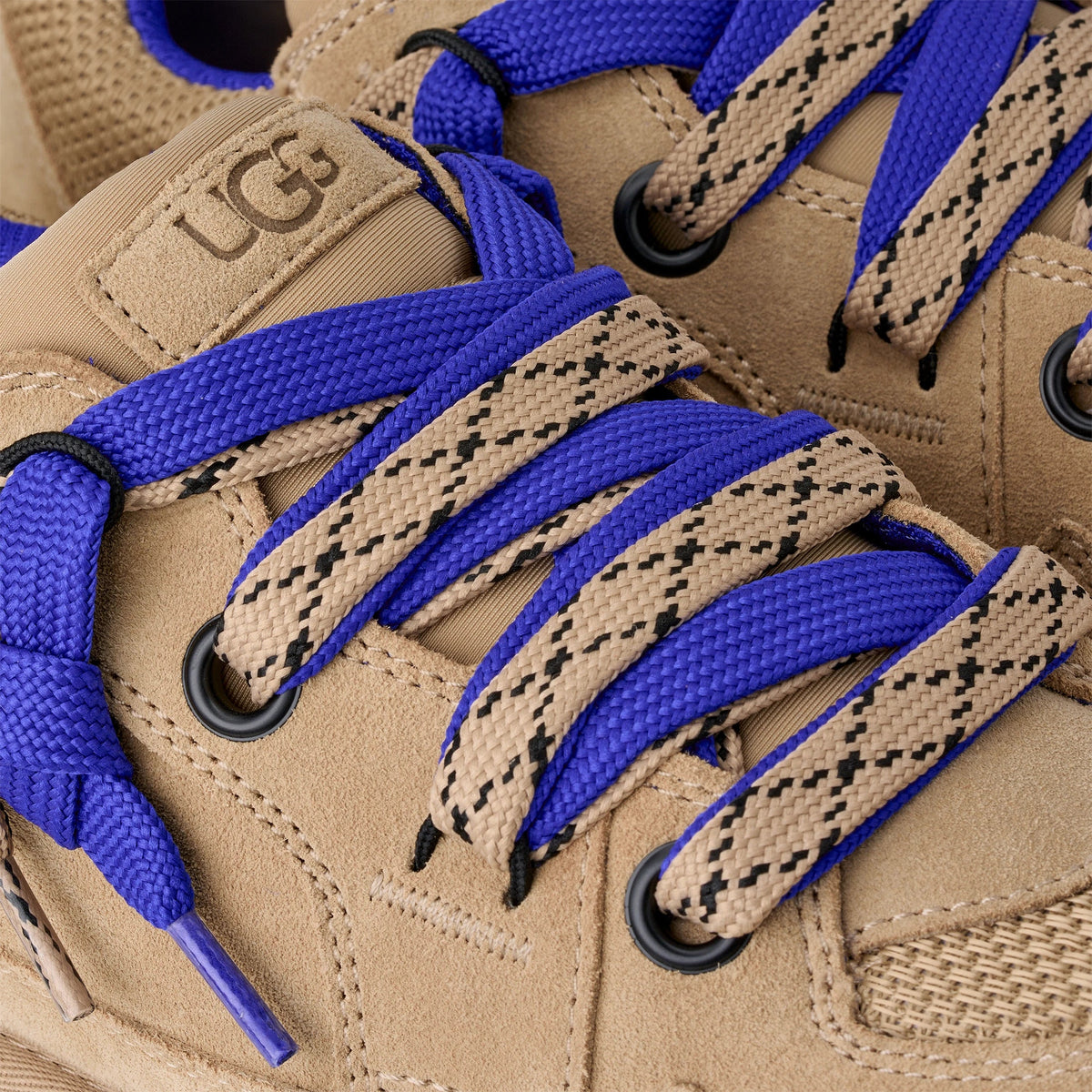 UGG M LO Lowmel SAND / Regal BLUE: brun sko til mænd