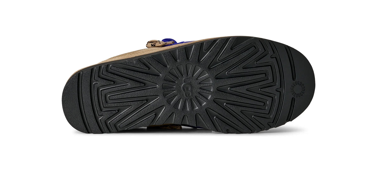UGG M LO Lowmel SAND / Regal BLUE: brun sko til mænd