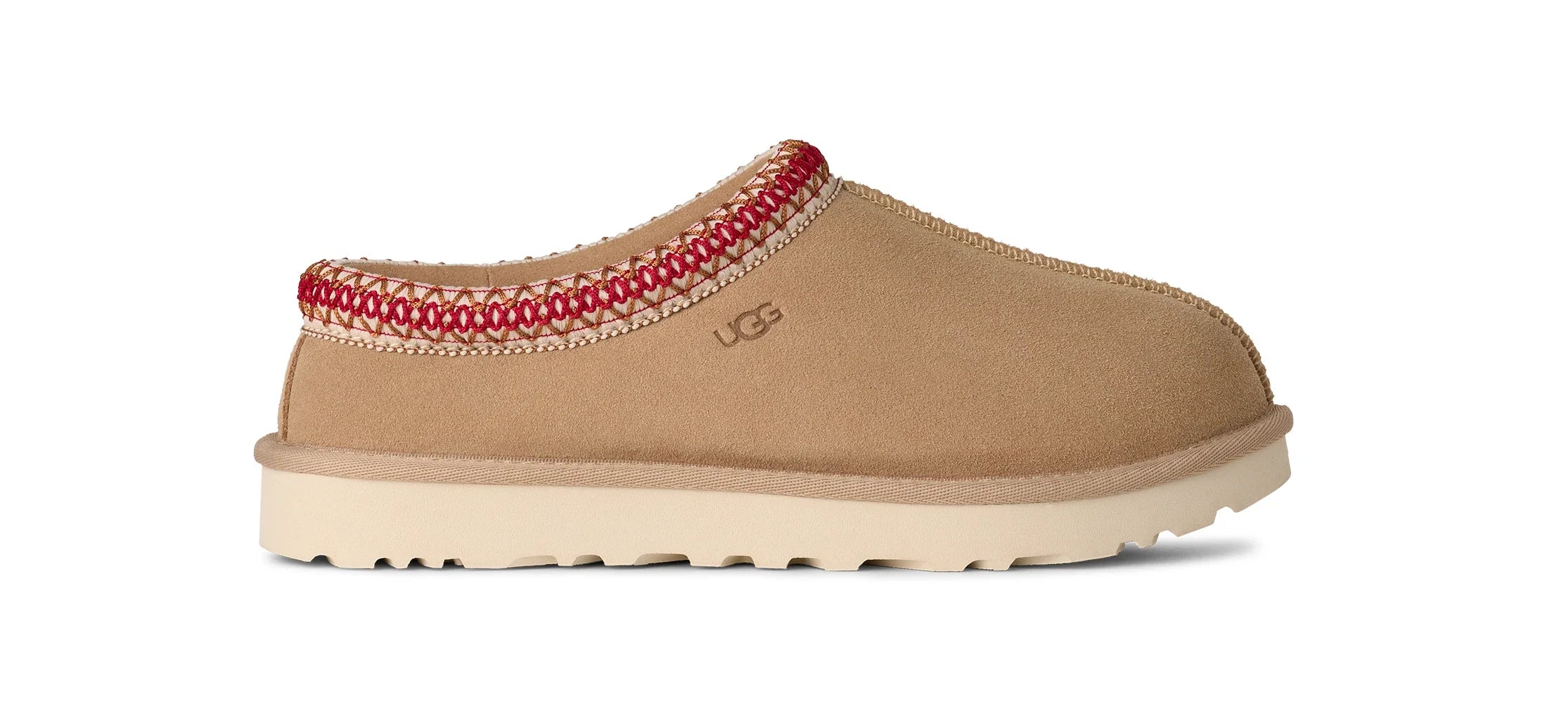 UGG | MULES Y ZUECOS | MUJER | W TASMAN II SAND/DARK CHERRY | MARRÓN