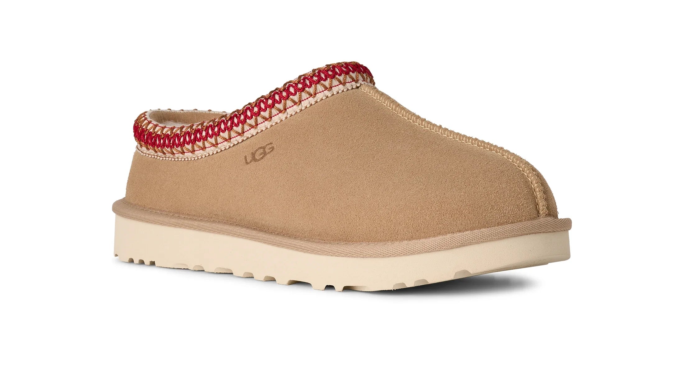 UGG | MULES Y ZUECOS | MUJER | W TASMAN II SAND/DARK CHERRY | MARRÓN