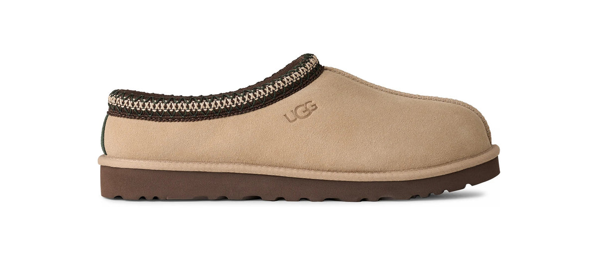 UGG M Tasman II Mustard SEED / Molasses: beige træsko til mænd