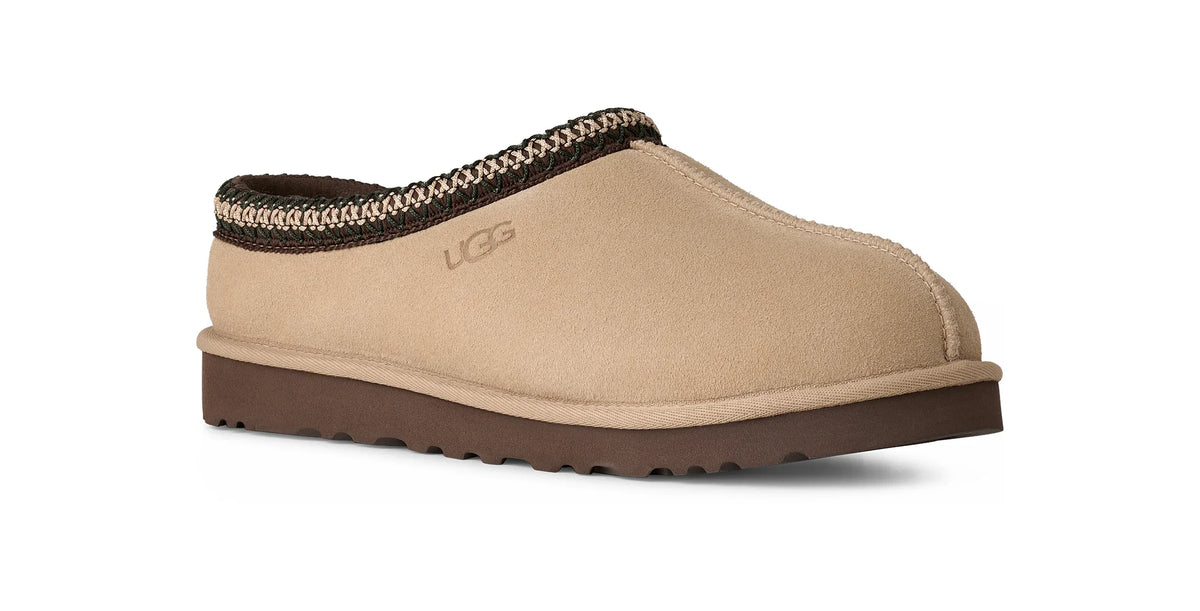 UGG M Tasman II Mustard SEED / Molasses: beige træsko til mænd