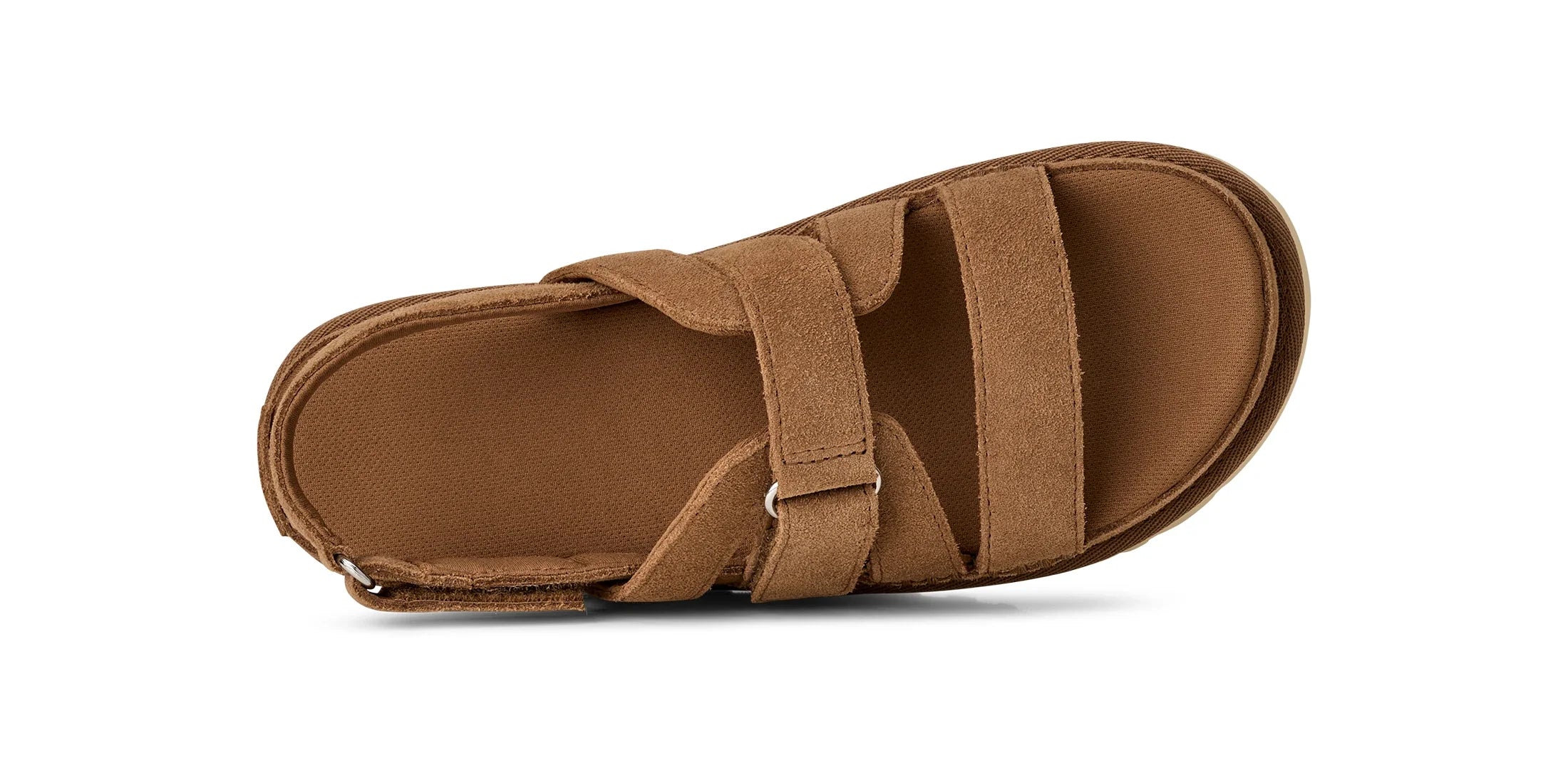 UGG W Goldenstar Gleam Chestnut: بني صنادل للنساء