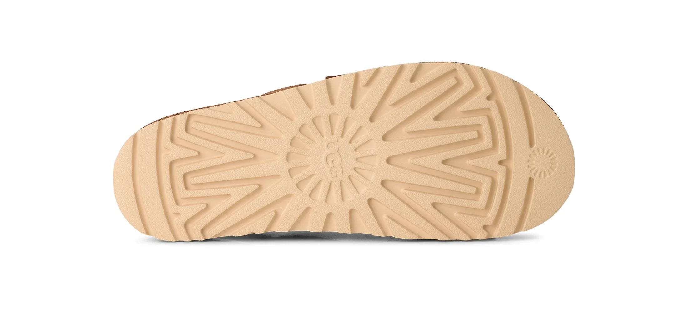 UGG W Goldenstar Gleam Chestnut: بني صنادل للنساء