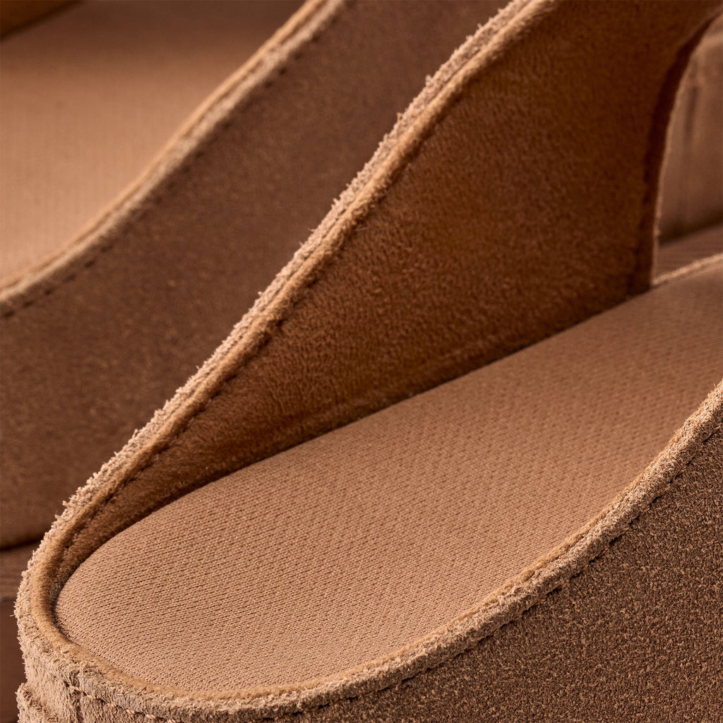 UGG W Goldenstar HI Cutout Slide Chestnut: brun sandaler til kvinder