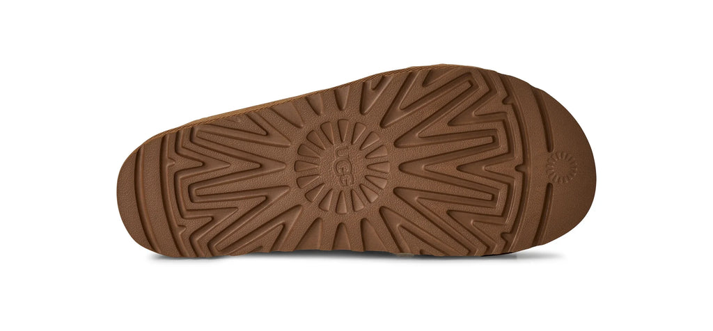UGG W Goldenstar HI Artistitch Chestnut Multi: brun sandaler til kvinder