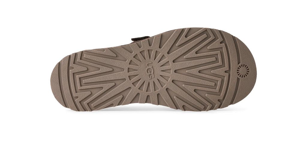 UGG W Goldengaze TOE POST Dense Smoke: grau Sandalen für Damen