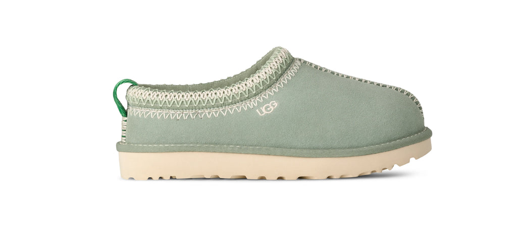 UGG W Tasman Meadow Accent Artichoke: vert sabots pour femme