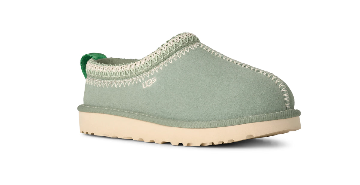 UGG W Tasman Meadow Accent Artichoke: vert sabots pour femme