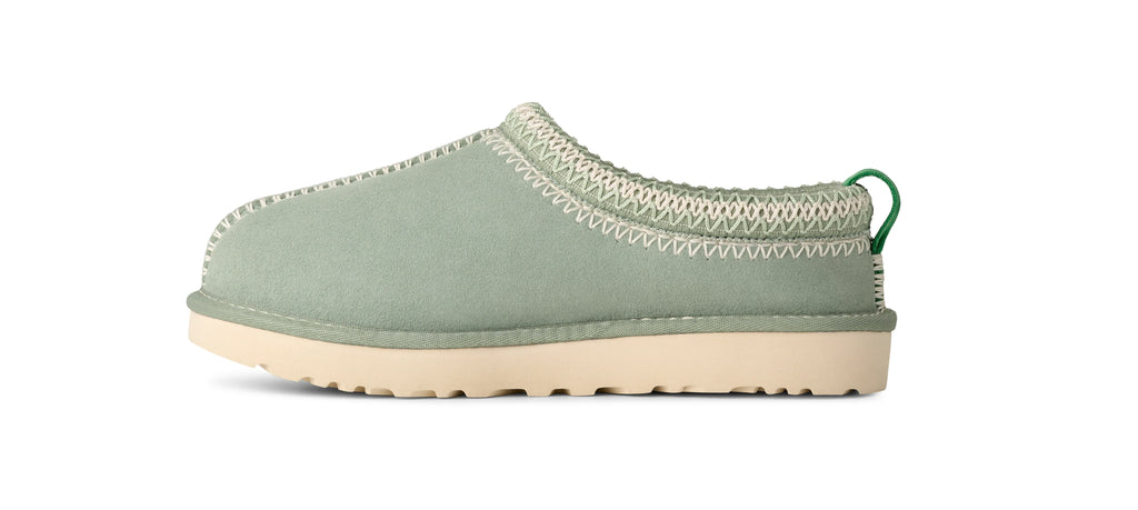 UGG W Tasman Meadow Accent Artichoke: vert sabots pour femme